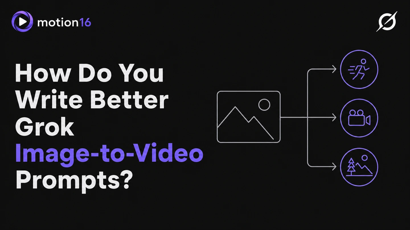 How do you write a better Grok image-to-video prompt?